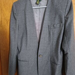 Charter Club Classic Gray Blazer